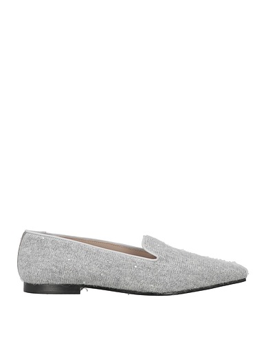 FABIANA FILIPPI Mokassins Grau 48% Schurwolle, 20% Seide, 17% Kaschmir, 11% Alpakawolle, 4% Polyester