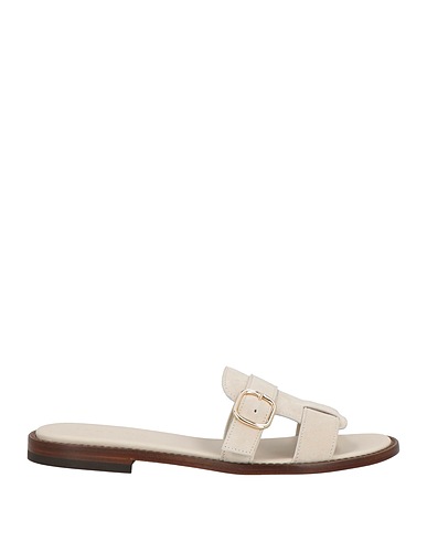 DOUCAL'S Sandals Light grey Leather