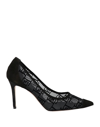 ELISABETTA FRANCHI Pump Black Textile fibers