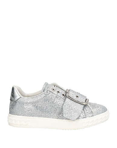 CASADEI Sneakers Silver Leather
