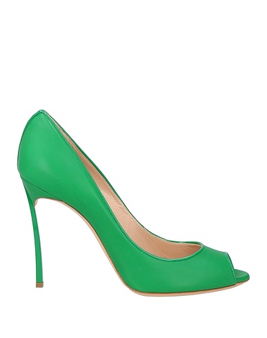 CASADEI Pump Green Leather