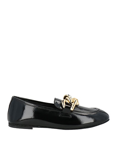 LOVE MOSCHINO Mocassino Nero Pelle