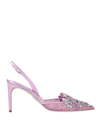 RENE' CAOVILLA Pump Lilac Textile fibers