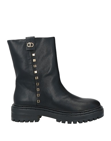 TWINSET Ankle boot Black 100% Polyurethane