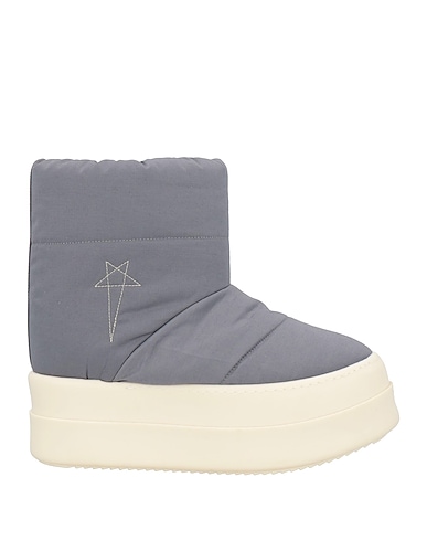 DRKSHDW by RICK OWENS Ankle boot GRIGIO Textile fibers