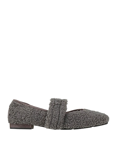 THERESA Footwear Grey Textile fibers
