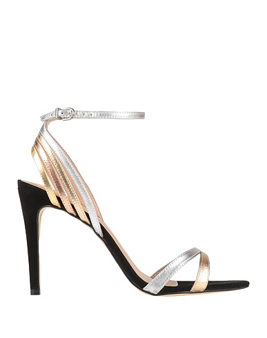 WERNER Sandals Gold Leather