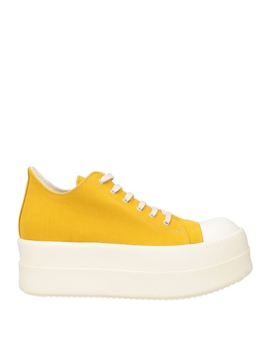 DRKSHDW by RICK OWENS Sneakers Jaune-orange Fibres textiles