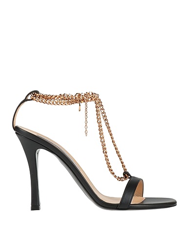 STELLA McCARTNEY Sandals Black Textile fibres