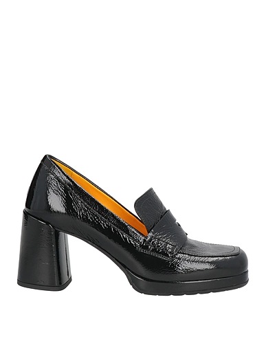 MARA BINI Loafers Black Leather