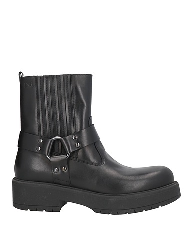 NERO GIARDINI Ankle boot Black Leather