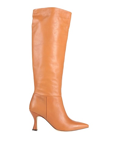 PAOLA FERRI Boots Tan Leather
