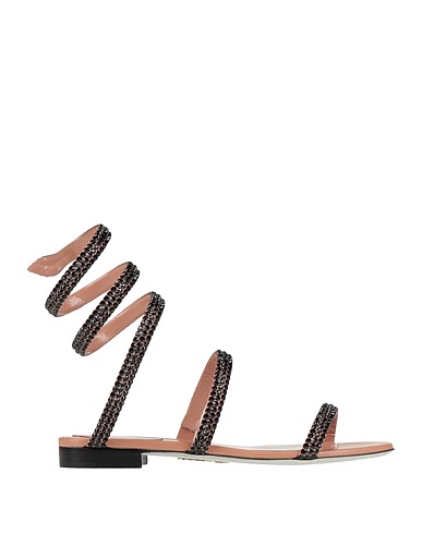 RENE' CAOVILLA Sandals Textile fibers