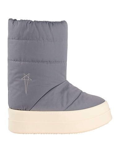 DRKSHDW by RICK OWENS Ankle boot Charcoal Textile fibers