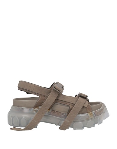 RICK OWENS Sandals Taupe Leather