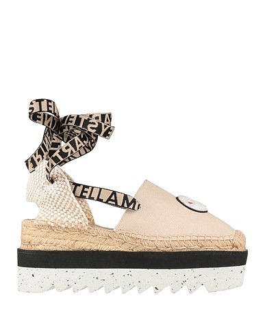 STELLA McCARTNEY Espadrilles YOSHITOMO NARA X STELLA MCCARTNEY Cream Textile fibres