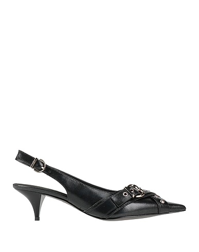 PINKO Court Black Calfskin