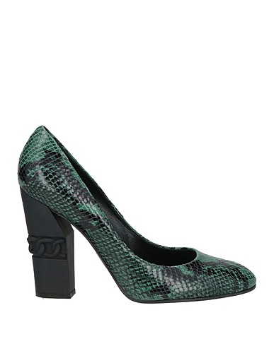 CASADEI Court Dark green Leather