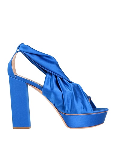 CASADEI サンダル ブライトブルー 紡績繊維