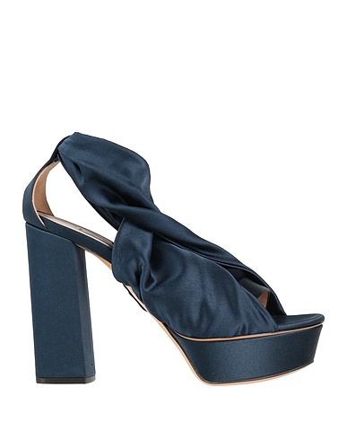 CASADEI Sandali Blu navy Fibre tessili