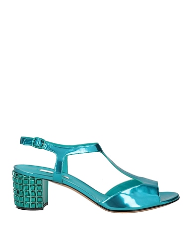 CASADEI Sandals TURCHESE Leather