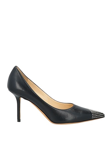 JIMMY CHOO Court Black Leather