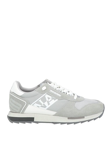 NAPAPIJRI Sneakers Light grey Leather, Textile fibres