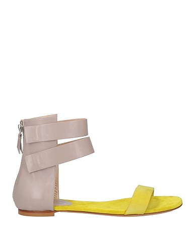 CASADEI Sandals Lime green Leather