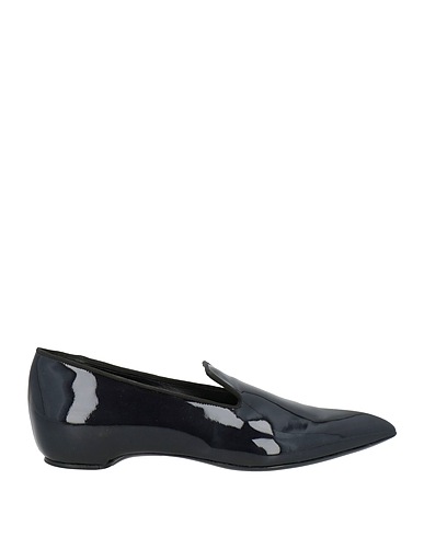 CASADEI Loafers Black Leather