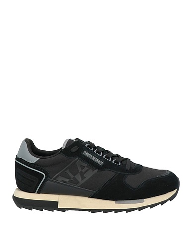 NAPAPIJRI Sneakers Black Leather, Textile fibres