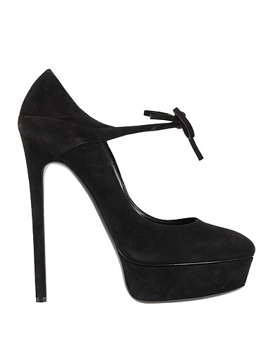 CASADEI Pump Black Leather