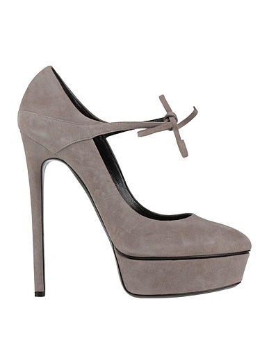 CASADEI Pump Grey Leather