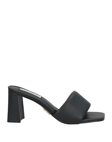 STEVE MADDEN Sandals Black Textile fibres