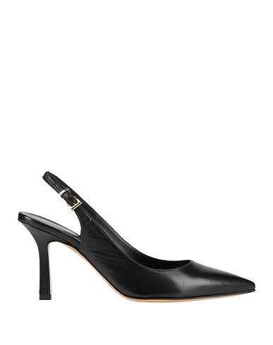 GUGLIELMO ROTTA Pumps Schwarz Leder