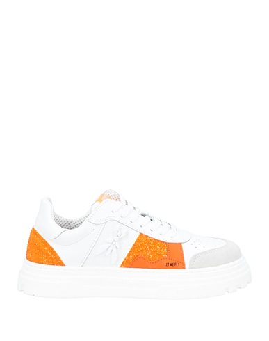 PATRIZIA PEPE Sneakers Bianco 46% Poliestere, 45% Cotone, 9% Fibra aramidica