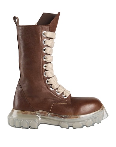 RICK OWENS Ankle boot Brown Leather