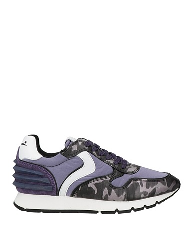 VOILE BLANCHE Sneakers Lilac Goat skin, Textile fibers
