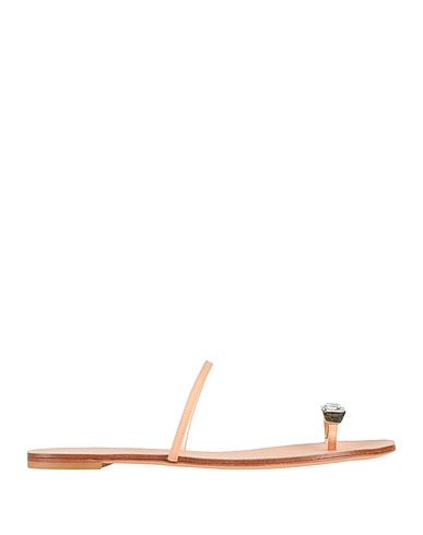 CASADEI Flip flops Blush Leather