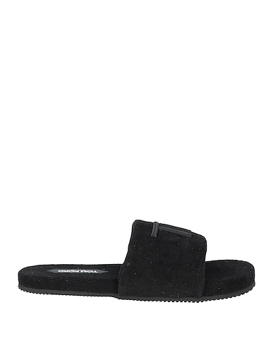 TOM FORD Sandals Black Textile fibers