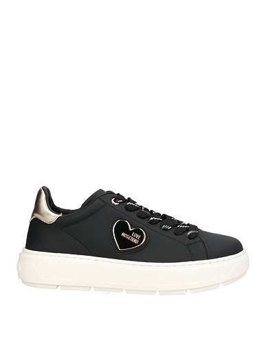 LOVE MOSCHINO Sneakers Black Leather