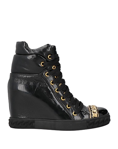 CASADEI Sneakers Black Leather