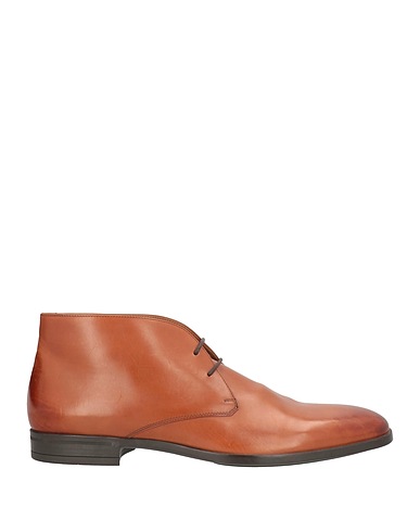 BOSS HUGO BOSS Ankle boot Tan Leather