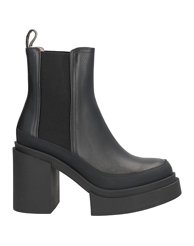 FABIANA FILIPPI Ankle boot Black 100% Leather