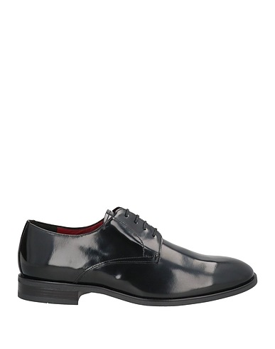 CALZOLERIA MARINI dal 1945 Laced shoes Black Leather