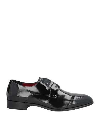 CALZOLERIA MARINI dal 1945 Laced shoes Black Leather