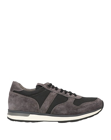 MONCLER Sneakers Charcoal Textile fibres, Leather