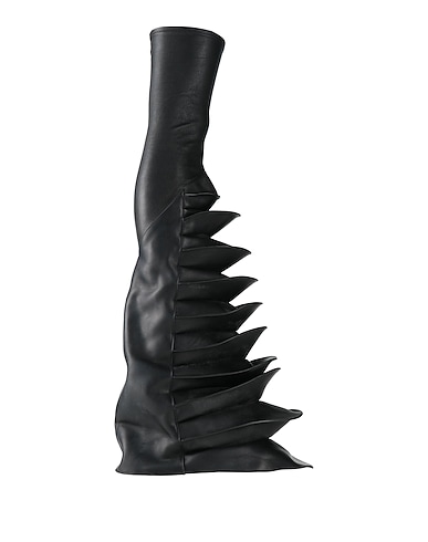 RICK OWENS Boots Black Leather