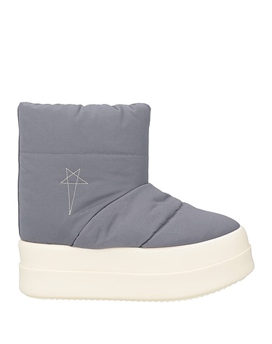 DRKSHDW by RICK OWENS Ankle boot Grey Textile fibers