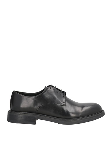 ROBERTO BOTTICELLI Schnürschuhe Schwarz Eselshaut