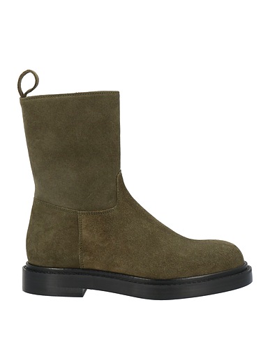 FABIANA FILIPPI Ankle boot Military green 100% Leather